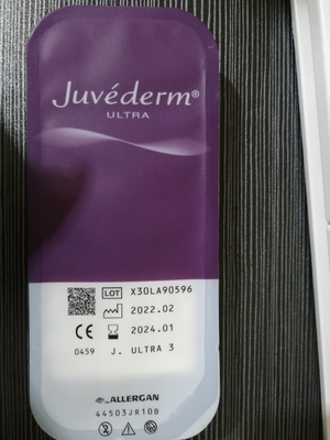 Заполнитель ультра 3 Juvederm заполнителя губ стороны заполняя Hyaluronic кисловочный дермальный