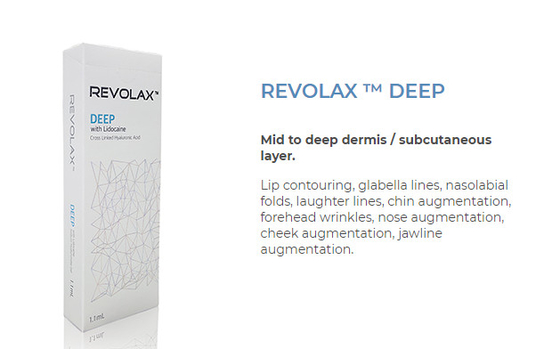 Заполнитель Revolax вводимый дермальный для щеки и увеличения Chin