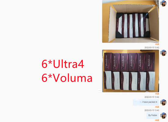 Сторона губы формируя Hyaluronic кисловочный дермальный заполнитель Juvederm Ultra4 Voluma