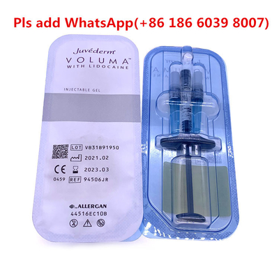 Hyaluronic кисловочный заполнитель JUVADERM груди для упавшей духом завалки век