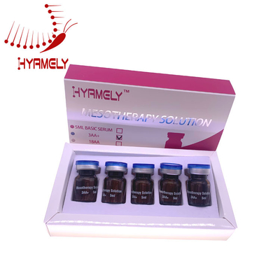 Сыворотка заполнителя Meso решения Hyamely 5ML Hyaluronic кисловочная дермальная