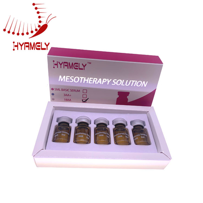 Сыворотка заполнителя Meso решения Hyamely 5ML Hyaluronic кисловочная дермальная