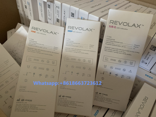 Ce впрысок губы заполнителя Revolax глубокий HA дермальный отметил