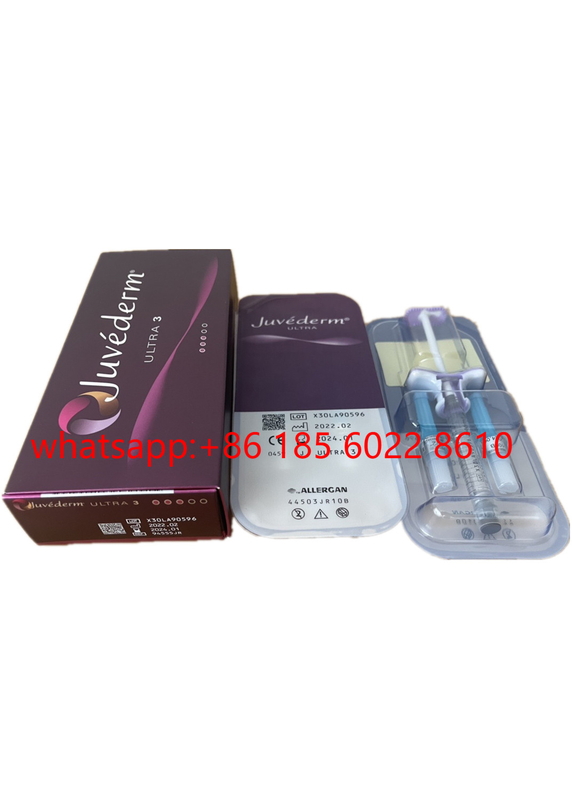 Juvederm ультра Hyaluronic кисловочный уход за лицом 3 2x1ml выравнивает дермальные заполнители для сексуальных губ