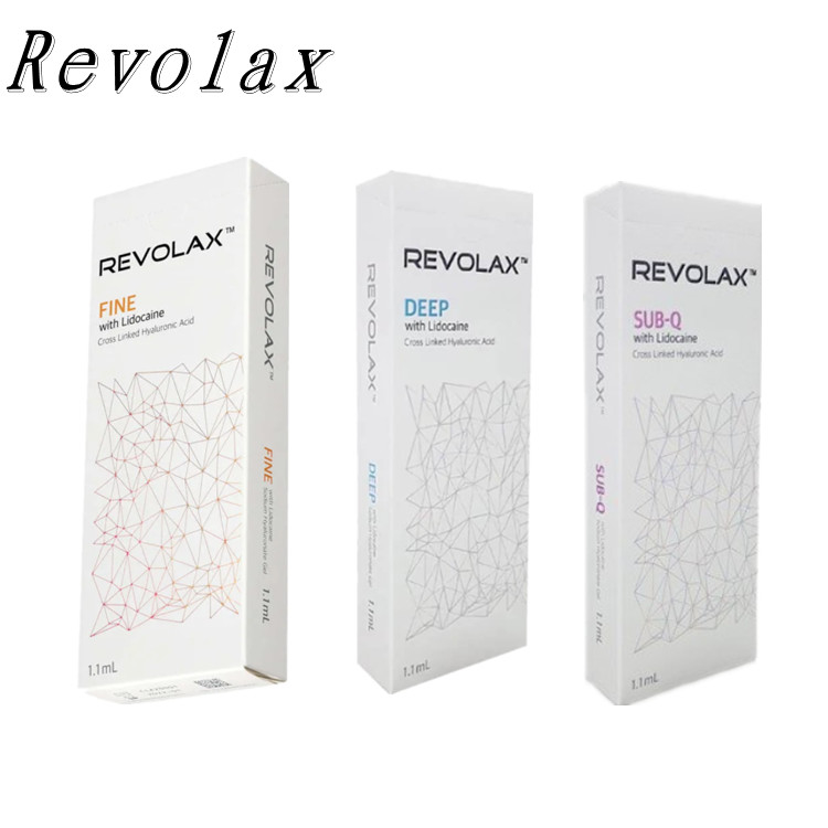 Впрыска заполнителя Кореи 1.1ml Revolax соединенная крестом дермальная для лицевых томов