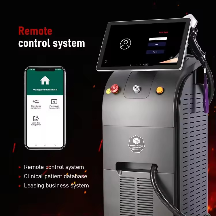 Диодная лазерная эпиляторная эпиляторная машина OEM 755 808 1064nm Диодная лазерная эпиляторная машина 1200w