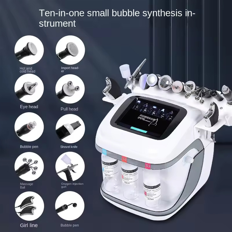 Новый продукт Black Pearl 10 в 1 Hydra Peel Machine Микродермабразионная машина Фейс-Спа Микротач Hydra Skin Care