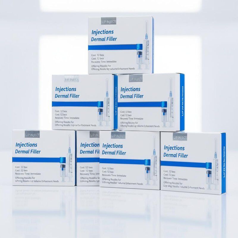 Инъекции Дермальные филлеры для губ Стоимость 12 коробок Время восстановления Немедленное Предлагая результаты для потребностей в увеличении объема губ