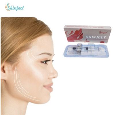 Соединенные крестом Hyaluronic кисловочные впрыски геля для заполнителя 2ml/коробки щеки Chin носа