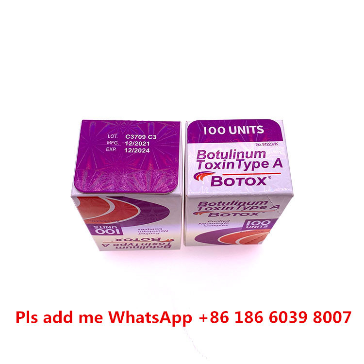 Botulinum тип впрыска Btx 50u 100u 200u Allergan впрыски морщинки токсина