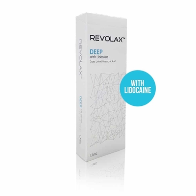 заполнитель 1.1ml Revolax глубокий Hyaluronic дермальный для стороны