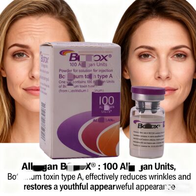  Injectable Remove Wrinkles Botulinum Toxin 100 unit Allergan  Facial Areas for Treatments