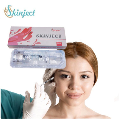 Заполнитель морщинки Skinject 10ml глубокий вводимый для дермального ухода за лицом
